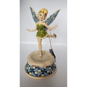 Jim Shore Disney Showcase Tinker Bell Ice Skating 4033268 NIB